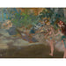 Reproduktion des Gemäldes Zwei Tänzerinnen auf der Bühne - Edgar Degas