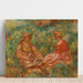 Reproduktion des Gemäldes Zwei Mädchen auf einer Wiese (zwei Frauen im Gras) - Pierre-Auguste Renoir