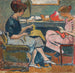 Zwei junge Frauen, die nähen - Louis Valtat — Ansicht des Kunstwerks