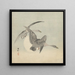 Zwei Gänse im Flug - Ohara Koson — gerahmtes Bild an der Wand