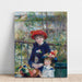 Reproduktion des Gemäldes Zwei Schwestern (auf der Terrasse) - Pierre-Auguste Renoir