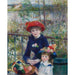 Reproduktion des Gemäldes Zwei Schwestern (auf der Terrasse) - Pierre-Auguste Renoir