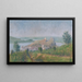 Meereslandschaft - Dezider Czader — gerahmtes Bild an der Wand