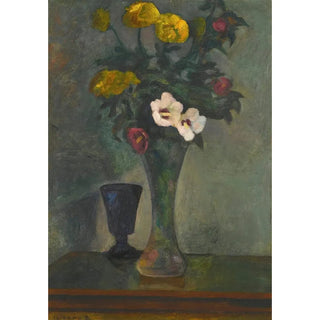 Dezs Czigny - Still Life With Flowers.webp