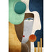 Reproduktion des Gemäldes Dialogues Visuels | Collage