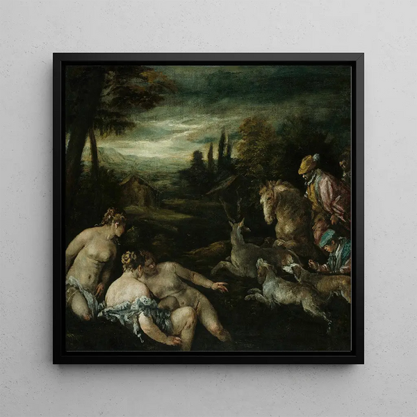 Diane et Actéon - Jacopo Bassano