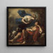 Diane und Endymion - Luca Giordano — gerahmtes Bild an der Wand