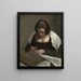 La Couturière - Diego Velázquez — gerahmtes Bild an der Wand