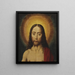 Kopf Christi - Dieric Bouts — gerahmtes Bild an der Wand
