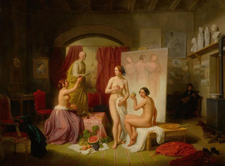 Die drei Grazien - Dietrich Wilhelm Lindau — Ansicht des Kunstwerks