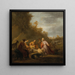 Gott erscheint Abraham auf dem Weg nach Sichem - Claes Cornelisz Moeyaert — gerahmtes Bild an der Wand