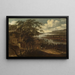 Landschaft - Dionijs Verburg — gerahmtes Bild an der Wand
