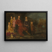 Lucas de Clercq ca1593-1652 und seine Familie - Dirck Bleker — gerahmtes Bild an der Wand