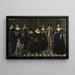 Portrait der Familie von Dirck Bas Jacobsz, Bürgermeister von Amsterdam - Dirck Dircksz van Santvoort — gerahmtes Bild an der Wand