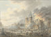 Die Eroberung einer Stadt durch die französischen Truppen - Dirk Langendijk — Ansicht des Kunstwerks