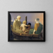 Alter aus der Serie Die Vier Jahreszeiten des Menschen - Ditlev Blunck — gerahmtes Bild an der Wand