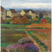 Reproduktion des Gemäldes Döbling, Wien - Carl Moll