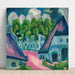 Reproduktion des Gemäldes Domaine de Staberhof III - Ernst Ludwig Kirchner
