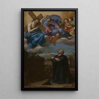 Domenichino - Saint Ignatius of Loyolas Vision of Christ and God the Father at La Storta.webp