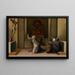 Sainte Catherine de Sienne recevant les stigmates - Domenico Beccafumi — gerahmtes Bild an der Wand