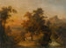 Landschaft bei Sonnenuntergang - Domenico Bresolin — Ansicht des Kunstwerks