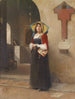 Andacht - Domenico Induno — Ansicht des Kunstwerks