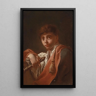 Domenico Maggiotto - Knabe mit Blockflte.webp