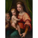 Reproduktion des Gemäldes La Sainte Famille - Domenico Puligo