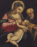 Sainte Famille - Domenico Tintoretto — Ansicht des Kunstwerks