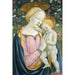 Reproduktion des Gemäldes Madone und Kind - Domenico Veneziano