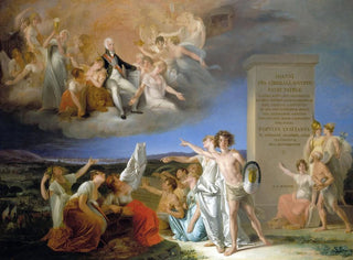 Allegorie der Tugenden des Prinzenregenten D. João - Domingos Sequeira — Ansicht des Kunstwerks