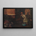 Nach der Arbeit I - Dominik Skutecký — gerahmtes Bild an der Wand