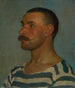 Studie eines Gondoliers-Kopfes - Dominik Skutecký — Ansicht des Kunstwerks