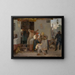 vor einer Taverne - Dominik Skutecký — gerahmtes Bild an der Wand