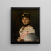 Portrait der Gräfin Mária Nyra Radvánska - Dominik Skutecký — gerahmtes Bild an der Wand
