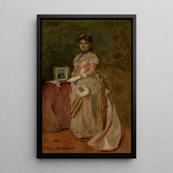 Reproduktion des Gemäldes Portrait de Piroka Radvanská - Dominik Skutecký