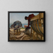 Chantier naval à Capo d'Istria - Dominik Skutecký — gerahmtes Bild an der Wand