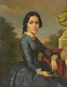Portrait einer Dame - Dominik Weber — Ansicht des Kunstwerks