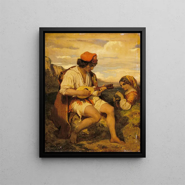 Dominique Louis Papety - A Neapolitan Fisherman.webp