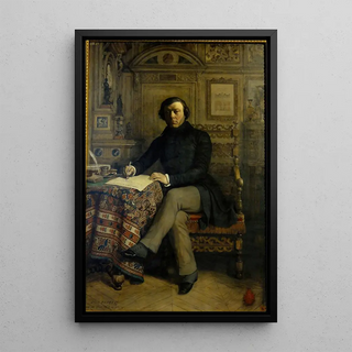 Dominique Louis Papety - Portrait of Antoine Vivenel.webp