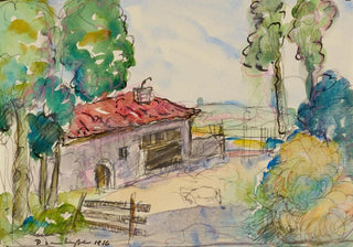 Donald Shaw MacLaughlan - Farmyard Albi.webp