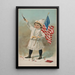 Junge Amerika - Donaldson Brothers — gerahmtes Bild an der Wand