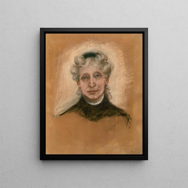 Harriet Elizabeth Beecher Stowe - Dora Wheeler Keith — gerahmtes Bild an der Wand