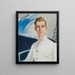 Portrait des Kapitäns Robert H. H. Harris an Bord des Empire Mace - Dorothy Carleton Smyth — gerahmtes Bild an der Wand