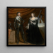 Doppelporträt von Frederik Hendrik 1584-1647 und Amalia von Solms-Braunfels 1602-1675 - Gérard van Honthorst — gerahmtes Bild an der Wand