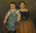 Doppelporträt von Mädchen - Václav Govi — Ansicht des Kunstwerks