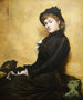 Mademoiselle H. Agnes Huntington - Douglas Volk — Ansicht des Kunstwerks
