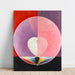 Reproduktion des Gemäldes Tauben Nr. 2 - Hilma af Klint