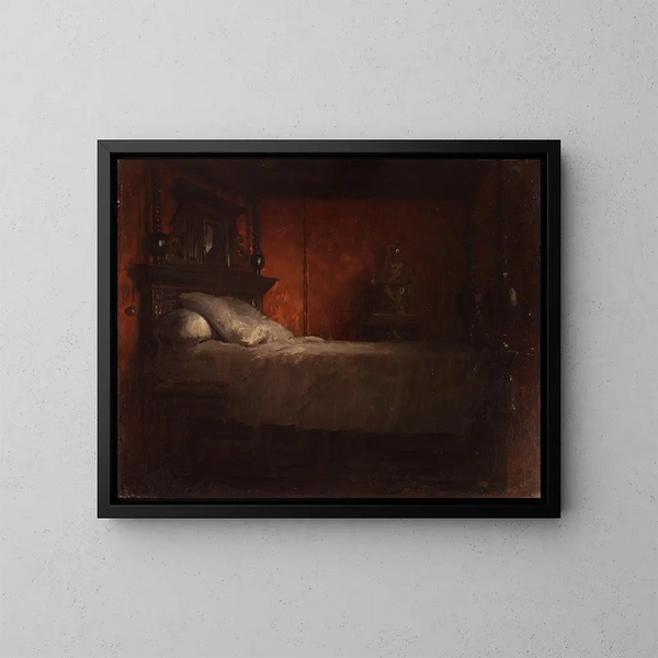 Die chambre de Victor Hugo, avenue d'Eylau - Désiré François Laugée — gerahmtes Bild an der Wand