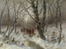 Jäger im Winterwald - Désiré Thomassin — Ansicht des Kunstwerks